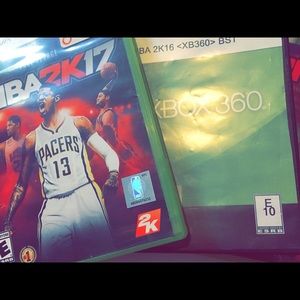 Xbox 360 NBA 17 &16 &15